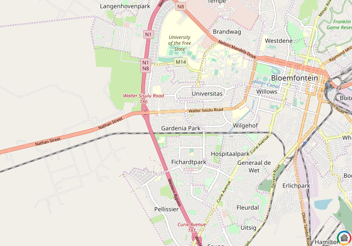 Map location of Gardenia Park
